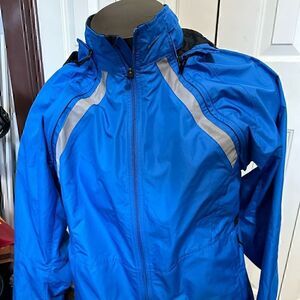 Nike Climafit Mens Large Blue/Black Full Zip